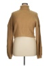 Zaful 100% Acrylic Tan Turtleneck Sweater Size XL - photo 1