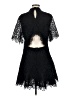 Jonathan Simkhai 100% Polyester Black Cocktail Dress Size 6 - photo 2