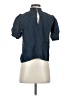 Evereve Blue Short Sleeve Blouse Size XS - photo 2