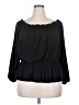 City Chic Black 3/4 Sleeve Blouse Size 20 Plus (L) - photo 1