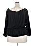 City Chic Black 3/4 Sleeve Blouse Size 20 Plus (L) - photo 2