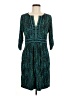 BCBGMAXAZRIA Animal Print Teal Cocktail Dress Size M - photo 1