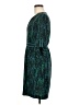 BCBGMAXAZRIA Animal Print Teal Cocktail Dress Size M - photo 5