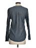 Gap Outlet Gray Long Sleeve Blouse Size S - photo 2
