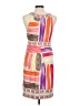 BCBGMAXAZRIA Graphic Multi Color Pink Casual Dress Size M - photo 2