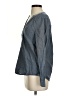 Gap Outlet Gray Long Sleeve Blouse Size S - photo 5