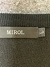 Mirol 100% Viscose Black Sweater Vest Size L - photo 7