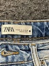 Zara Hearts Blue Jeans Size 4 - photo 7