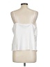 Nine West 100% Polyester White Tube Top Size L - photo 2