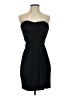 Express Solid Black Cocktail Dress Size S - photo 1