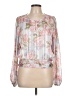 Tamara H. 100% Polyester Pink Long Sleeve Blouse Size L - photo 1