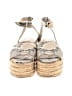 Kaanas Animal Print Ivory Tan Wedges Size 6 - photo 2
