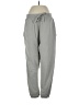 TKEES 100% Cotton Solid Gray Casual Pants Size Sm (1) - photo 1