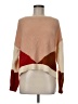 the general good 100% Acrylic Color Block Tan Pullover Sweater Size M - photo 1