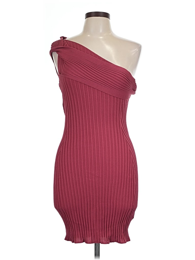 Pre-owned Ted Baker Cocktail Dress In Burgundy