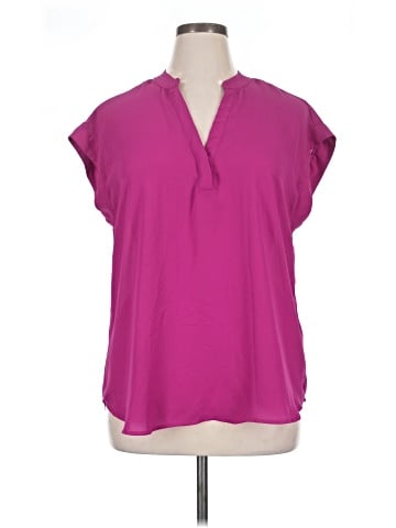 Cynthia Steffe Short Sleeve Blouse (view 1)