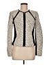 Rebecca Taylor Chevron-herringbone Ivory Jacket Size 6 - photo 1