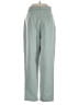 Shein Solid Green Casual Pants Size 2 - photo 2