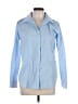 Unbranded Blue Long Sleeve Button-Down Shirt Size L - photo 1