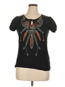 August Silk Short Sleeve Top