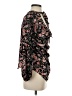 Rose + Olive Black 3/4 Sleeve Blouse Size S - photo 4