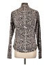 Athleta Animal Print Silver Cardigan Size L - photo 2