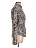 Athleta Animal Print Silver Cardigan Size L - photo 4