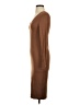 Final Touch Solid Brown Casual Dress Size S - photo 5