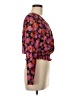 New Look 100% Polyester Pink Long Sleeve Blouse Size 6 - photo 4