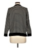 Style&Co Stripes Black Pullover Sweater Size L - photo 2