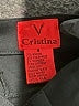 Cristina Black Jeans Size 4 - photo 7