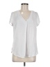 Assorted Brands White Short Sleeve Blouse Size M - photo 1