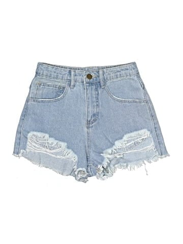 Princess Polly Denim Shorts (view 1)