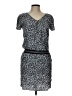 Promod Print Blue Casual Dress Size L (estimated) - photo 1