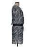 Promod Print Blue Casual Dress Size L (estimated) - photo 4