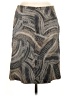 Ecru Chevron-herringbone Gray Casual Skirt Size M (estimated) - photo 1