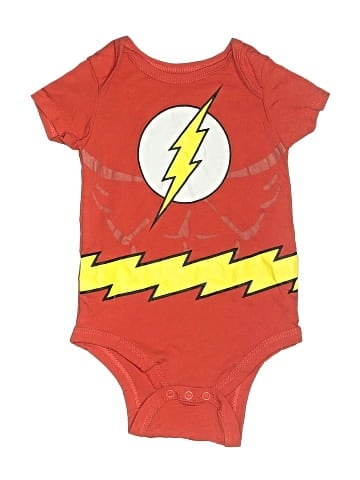 Justice League Short Sleeve Onesie (view 1)