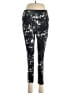 Starting Point Print Black Active Pants Size M - photo 1