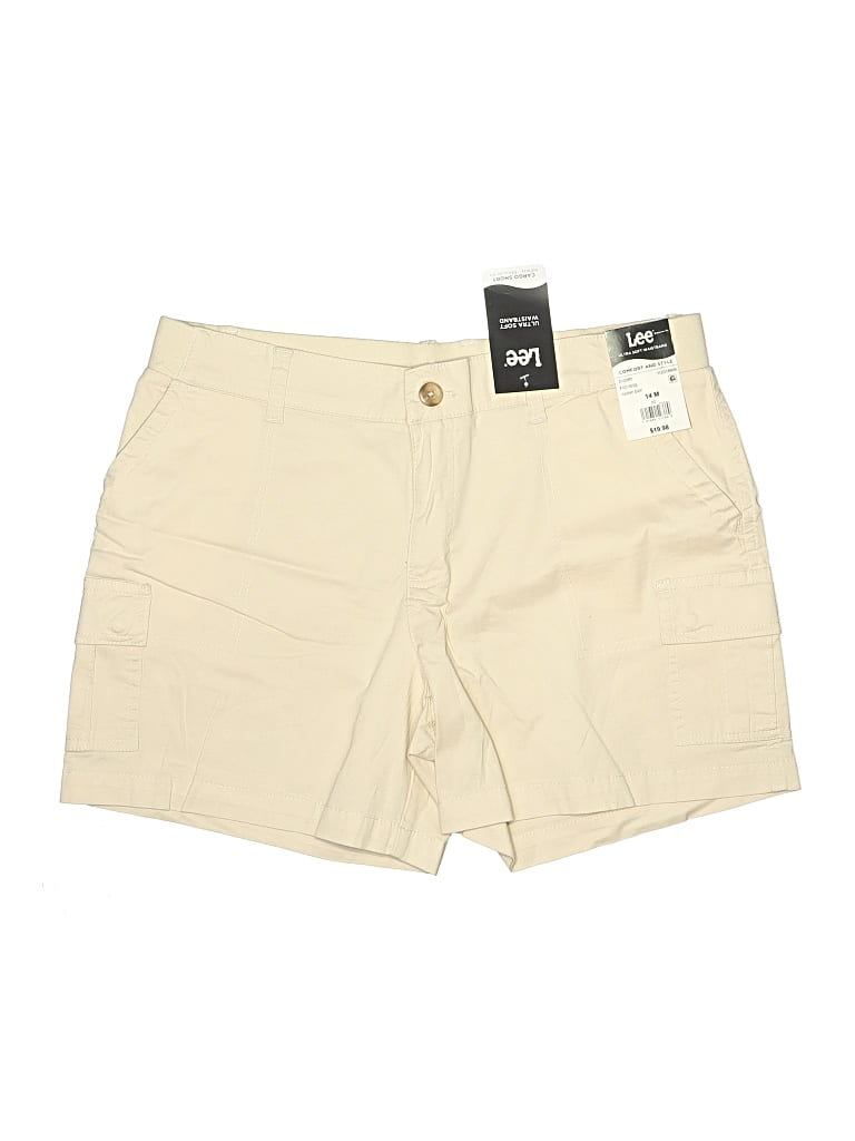 Pre-owned Lee Khaki Shorts In White