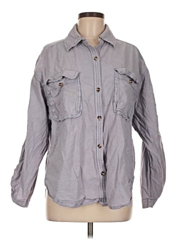 We the Free 3/4 Sleeve Button-Down Shirt (view 1)