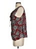 Unbranded 100% Polyester Red Sleeveless Blouse Size S (estimated) - photo 5