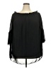 Zanzea Collection 100% Polyester Black 3/4 Sleeve Blouse Size XXL - photo 1