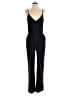Brigitte Bailey Solid Black Jumpsuit Size M - photo 1