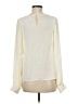 Left Coast by Dolan 100% Polyester Ivory Long Sleeve Blouse Size M - photo 2
