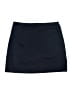 Croft & Barrow Solid Blue Casual Skirt Size 8R - photo 2
