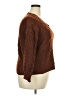 Shein Curve 100% Polyester Brown Pullover Sweater Size 16 Plus (2) - photo 4