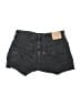 Levi's 100% Cotton Black Denim Shorts Size 30 waist - photo 2