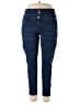Unbranded Solid Blue Jeans Size 2X - photo 1