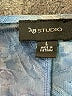 AB Studio Blue Sleeveless Blouse Size L - photo 7