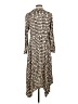 Primark 100% Viscose Print Ivory Casual Dress Size 10 - photo 2